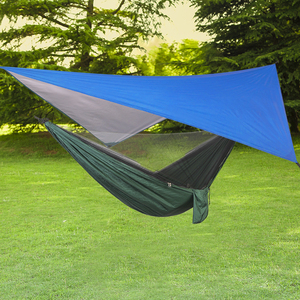 Vente en gros de <span class=keywords><strong>hamac</strong></span> portable compact <span class=keywords><strong>avec</strong></span> bâche Tente d'extérieur <span class=keywords><strong>avec</strong></span> bâche de pluie Poncho de mouche de pluie - Product Image 3