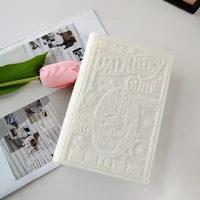 J1236 Nouveau Cadeau de décoration fait main Fabrication de bougies 3D grand guide de chiromancie moule à livre personnalisé Moule à bougie en silicone pour livret