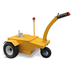 Tractor de Remolque Eléctrico de Acero Amarillo de 2 Ruedas, Mini Mover Industrial Resistente con Recubrimiento en Polvo - Product Image 4