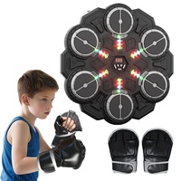 Nouveau jouet d'entraînement musical intelligent pour la boxe, nouvelle cible musicale électronique murale pour le kick-boxing, pour adultes et enfants