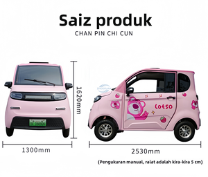 รถยนต์ไฟฟ้าขนาดเล็ก 4 ที่นั่ง ผลิตในจีน ระยะทางวิ่ง 101-200 กม. - Product Image 3