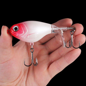 Señuelo de cebo de superficie Topwater de alta calidad, 9cm, 11 colores, Whopper Plopper señuelo, agua salada con cola giratoria flotante - Product Image 6