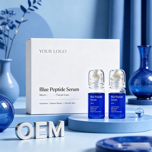 Servicio Completo OEM, Esencia Facial con Péptidos Azules, Nutre Visiblemente la Piel Seca y Sensible, Envío de Cosméticos al por Mayor a Todo el Mundo - Product Image 1