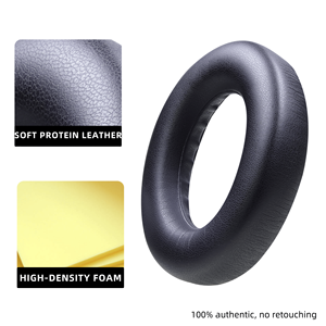 <span class=keywords><strong>Oreillettes</strong></span> de rechange en cuir protéiné pour casque <span class=keywords><strong>sans</strong></span> <span class=keywords><strong>fil</strong></span> <span class=keywords><strong>Bose</strong></span> 700 (NC700) coussinets d'oreille souples accessoires de coussins - Product Image 3