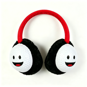 Orejeras de Felpa Personalizadas con Diseño de Sonrisa para Calor y Diversión - Product Image 4