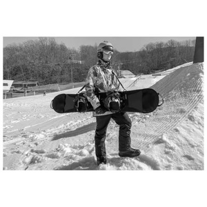 Funda Protectora para Esquí y Snowboard, Bolsa para Snowboard, Apta para Dos Pares de Esquí de 190 cm, Bolsa de Neopreno para Viajes al Aire Libre - Product Image 4