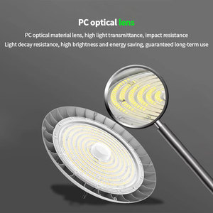 Ip66 chiếu sáng công nghiệp Highbay Vòng Mặt dây chuyền lịch thi đấu kho UFO <span class=keywords><strong>LED</strong></span> ánh sáng bay cao cho trần hội thảo - Product Image 4