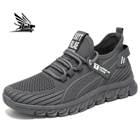 Chaussures de sport décontractées respirantes pour hommes, chaussures de marche d'été, chaussures de sport décontractées, taille 45 pour hommes