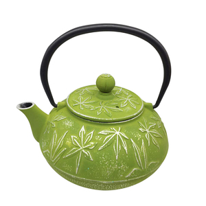 Premium Enamel Interior <strong>Cast</strong> <strong>Iron</strong> <strong>Tea</strong> <strong>Pot</strong> With Stainless Steel Infuser - Product Image 2