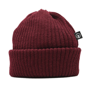 Làm Cho Của Riêng Bạn Dệt Nhãn 100% Merino Len Dày Fluffy Unisex Gấp Đôi Cáp Đan Beanie Mũ Sang Trọng Thời Trang Người Đàn Ông Phụ Nữ - Product Image 2