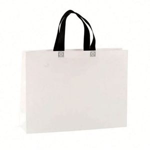 Heavy Duty Structured Tote for Merchandise with Sturdy Bottom Reinforced Handles Laminated Non Woven <b>Bag</b> - Product Image 2