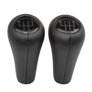 Bmw Leather <b>Shift</b> <b>Knob</b> Manual Transmission 5 6 Speed Gear Lever Handle Ergonomic Car Part - Product Image 1