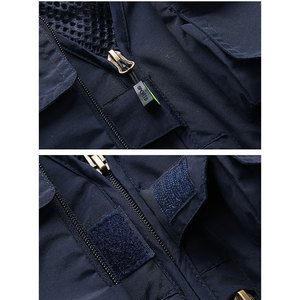 جديد جيوب تنفس شبكة التصوير الفوتوغرافي يطير/صياد صدرية رجالي الصيد في الهواء الطلق متعددة الجيب - Product Image 5