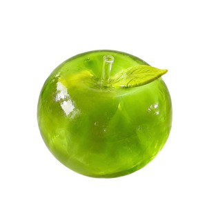 Juguete Antiestrés de Manzana Verde, Material TPR, Juguete Sensorial para Aliviar el Estrés para Adultos y Niños, Forma de Fruta - Product Image 5
