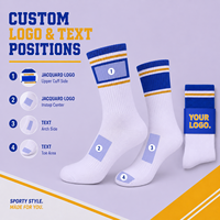 Chaussettes de sport décontractées tendance, en coton respirant, écologiques, confortables, avec logo personnalisé, prix bas, toutes tailles adultes