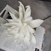 Rangkaian Bunga Dekoratif dari Busa EVA Buatan Berkualitas Tinggi yang Dapat Disesuaikan, Bunga Dahlia Magnolia