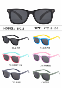 Gafas de Sol Polarizadas Unisex UV400 con Logotipo Personalizado, Montura Azul, Lentes Tácticas, Gafas para Niños y Niñas, Protección Solar - Product Image 4