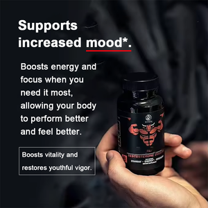 كبسولات OEM T-Booster لتعزيز التيستوستيرون، مكمل للرجال، حبوب البروستاتا، لزيادة القدرة على التحمل وقوة الرجال، 60 كبسولة - Product Image 4