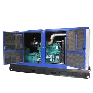Heavy Duty200kw 250kva Natural Gas Power Operated Electric Generator Set 1500rpm/1800rpm With Cummins Engine Field Power Plant