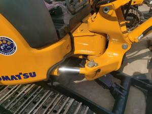 Mini-pelles Komatsu PC35MR 3,5T d'occasion |   Machine à chenilles en caoutchouc de fabrication japonaise pour excavatrice sur chenilles d'occasion, brise-roche - Product Image 5