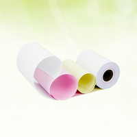 Rouleaux de papier autocopiant continu 76 mm 2 ou 3 plis pour bons de paiement