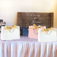 Sacs en carton à provisions pour porte-sous-vêtements rose personnalisé avec votre propre conception de logo Impression laminée