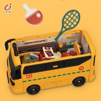 Jouets Maison de Poupées Chengji Koala Diary Town House, Bus Scolaire Déformable, Jouet Créatif de Shantou, Cadeau, Kit de Maison de Poupées Miniature
