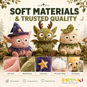 Fournisseur de poupées en peluche personnalisées, poupées de fées mignonnes et originales, échantillonnage rapide pour les boutiques de cadeaux, les zoos, les musées et les souvenirs touristiques - Product Image 3