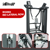Máquina de Remo Iso-Lateral de Nuevo Estilo, Equipo de Gimnasio Comercial para Entrenamiento de Fuerza