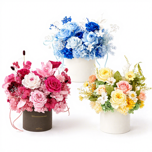 Scatola di Fiori Preservati di Lusso, Rosa Eterna, Decorazione Romantica per la Casa, Regalo di Compleanno, Festa della Mamma, Laurea, Occasioni Speciali - Product Image 5
