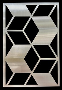 Paneles decorativos cortados con láser de acero inoxidable 304 316 personalizados para interiores comerciales de lujo - Product Image 5