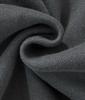 YKH 350GSM Pantalones recortados de tela de lana suelta cálida de alta calidad Pantalones de chándal gruesos rectos con logotipo personalizado Pantalones de otoño e invierno