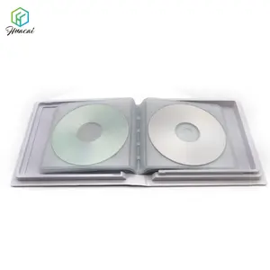 High Quality Plastic Custom Storage Blank CD/DVD Sleeves CDs Disc Collect Case DVD Duplication DVD Disc Box