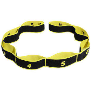 Faixas de Resistência Nylon+Latex 85CM Cinta de Yoga para Treinamento em Academia Equipamento de Fitness Elástico para Exercícios em Casa - Product Image 3