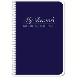 Mi historial médico, libro de registro de medicamentos diarios, tratamiento de medicina, médico, visita, Registros de Seguimiento, Diario Médico Personal - Product Image 1