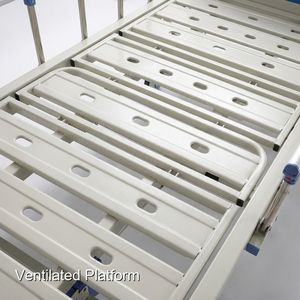 Lit d'hôpital médical pédiatrique Keling avec barrières de sécurité et design coloré pour les salles d'enfants - Product Image 2