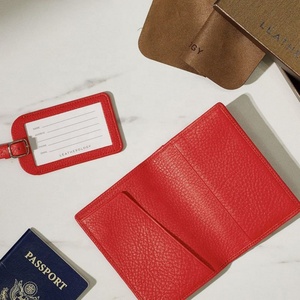 Custom Travel Set Passport Cover Leather Travel Organizer Passport Personalized Luggage Tag Passport Holder Wallet - Product Image 4