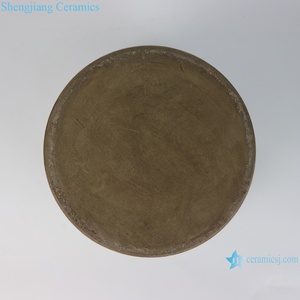 RZSX03-E Maceta Decorativa de Porcelana Roja Óxido, Diseño Clásico Griego Hecho a Mano, Duradera, para Jardín, Uso en Interiores/Exteriores - Product Image 6
