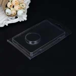 Shenzhen Fabrikant Custom Clear Dubbele Blister Clamshell Karton Pack Voor Munt Met Goedkope Prijs