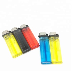 Transparente de plástico de Color de cigarrillos de Gas Flint encendedor - Product Image 5