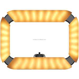 Ulanzi U200 Rig Video per Smartphone con Luce LED ad Anello, Attacco Cold Shoe, Illuminazione per TikTok/<span class=keywords><strong>YouTube</strong></span> Live, 20W, Temperatura Colore 2500K-8500K, CRI 96+ - Product Image 2