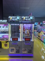 Machine de jeu d'arcade commerciale grande envergure en métal Happy 7 Seconds Scissor Machine avec garantie d'un an et support en anglais pour parcs d'attractions