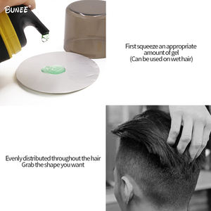 BUNEE OEM Slick mira Eco Styler Extra espera verde transparente Gel para <span class=keywords><strong>el</strong></span> cabello de los hombres - Product Image 5