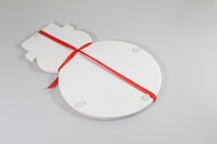 Assiette à dîner en marbre COSEN Luxury Modern Snowman, planche à découper pour fromage, couleur bois naturel, origine Jiangxi, durable, multifonctionnelle