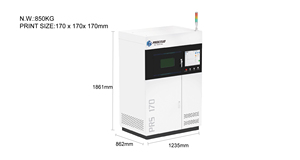Imprimante 3D industrielle en métal <span class=keywords><strong>Riton</strong></span> PRS-M170, imprimante 3D industrielle en métal haute précision, imprimante 3D en métal CNC laser 500W*2 - Product Image 2