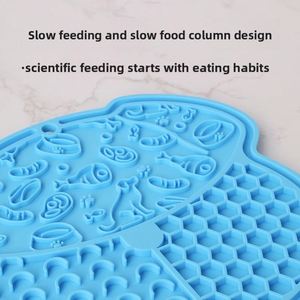 Alfombrillas de silicona ecológicas para lamer para perros, comedero lento, modernas, automáticas, para aliviar la ansiedad, estilo tazón - Product Image 5