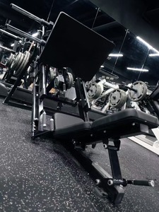 Máquina de <span class=keywords><strong>prensa</strong></span> de piernas de 45 grados <span class=keywords><strong>con</strong></span> carga de placas de alta resistencia SK, equipo de gimnasio comercial <span class=keywords><strong>con</strong></span> rodamientos lineales para fortalecer la parte inferior del cuerpo - Product Image 5