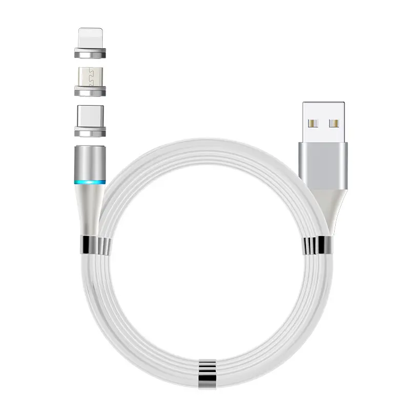2022 mais novo Ímã 3 em 1 supercalla Ímã cabo USB Cabos Carregador USB Tipo C cabos de Telefone Móvel Para O Iphone