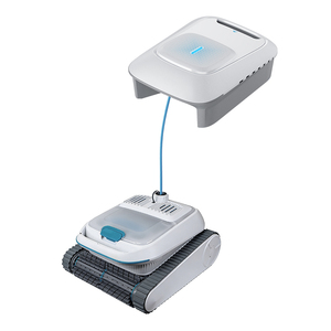 Robot nettoyeur de piscine automatique intelligent sans fil |   Aspirateur submersible pour surfaces et sols - Product Image 2