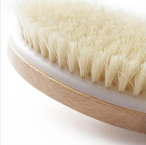 Eco-Friendly Long Handle Dual Purpose Wooden <strong>Bath</strong> <strong>Brush</strong> - Product Image 4